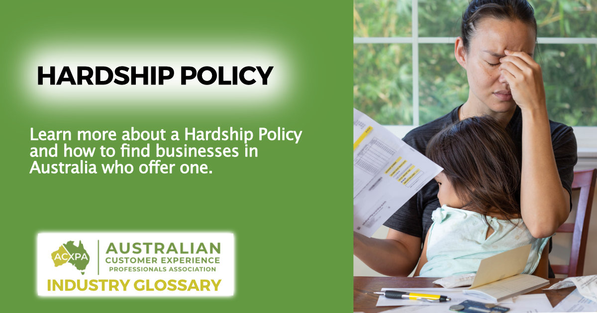 companies with a Hardship Policy in Australia