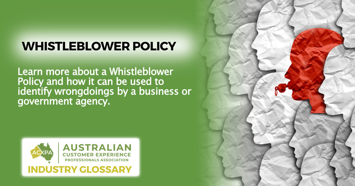 Whistleblower Policy