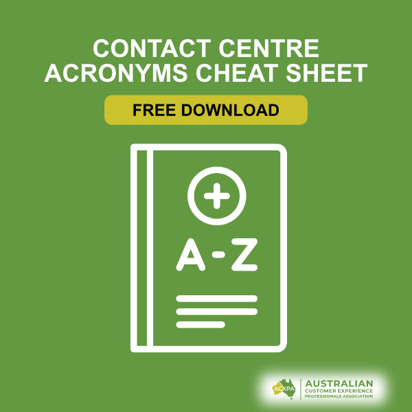 Contact Centre Acronyms Cheat Sheet