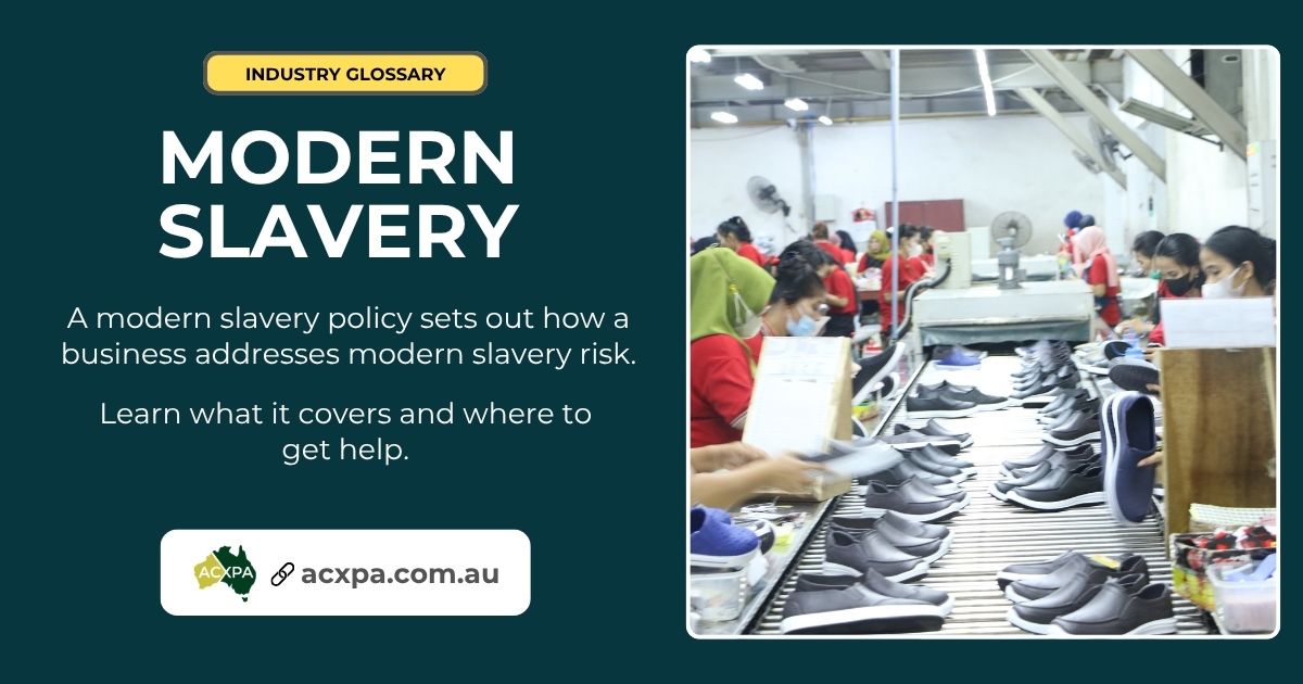 Modern Slavery