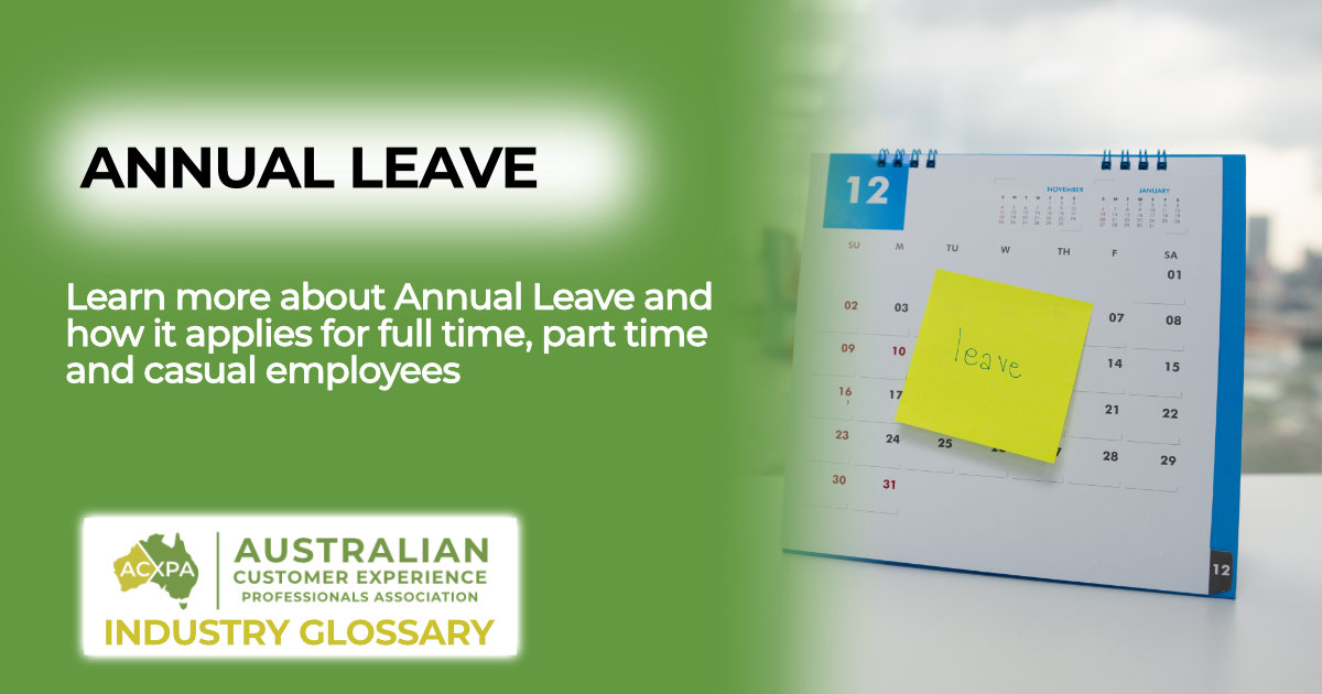 Annual Leave entitlements in Australia