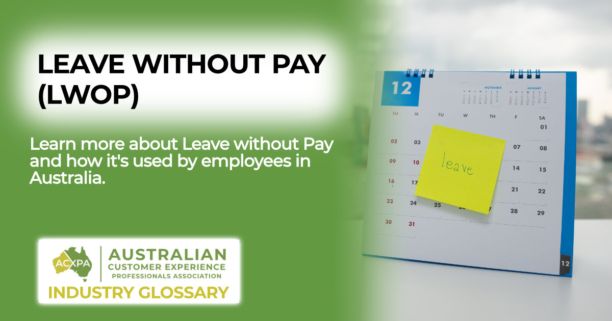 Leave Without Pay LWOP Definition Common FAQs