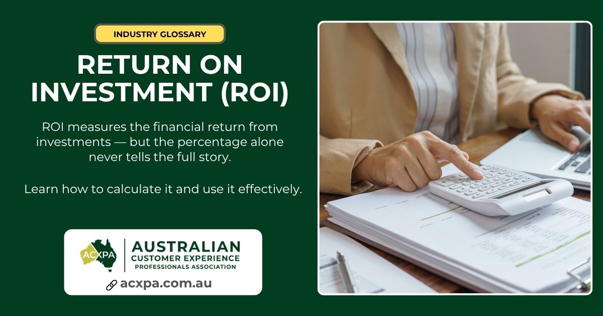 Return on Investment ROI Definition