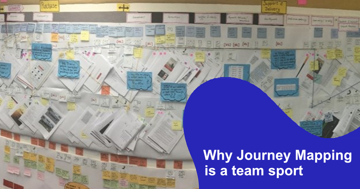 Why Journey Mapping is a Team Sport