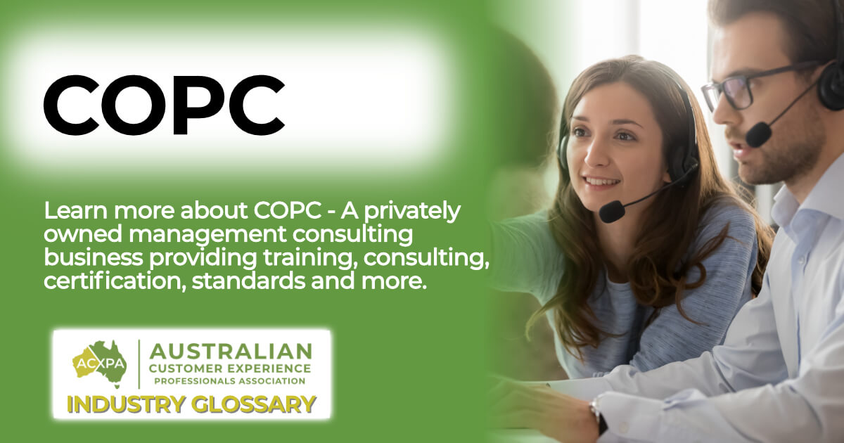 What is COPC in call centres