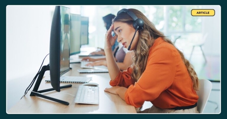 10 signs you&rsquo;ve been working in a call centre too long