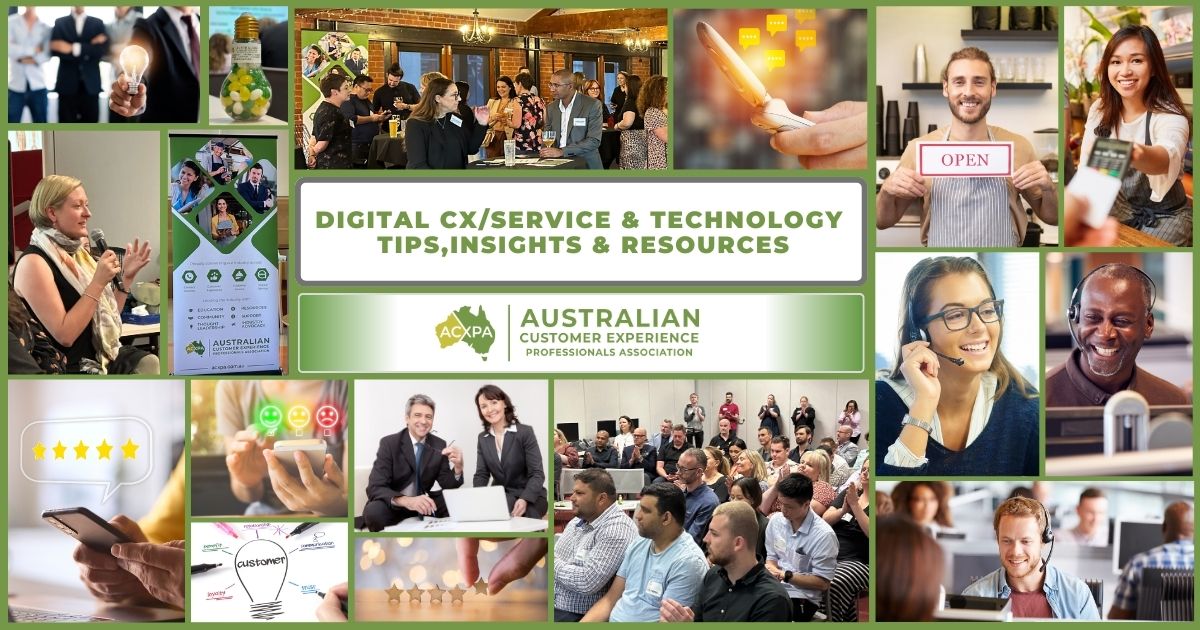 Digital CX/Service & Technology Tips and Insights