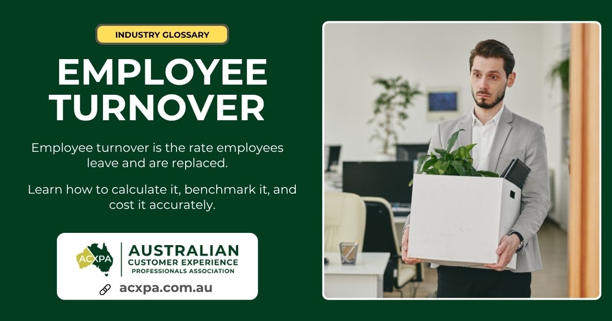 Call Centre Employee Turnover rates
