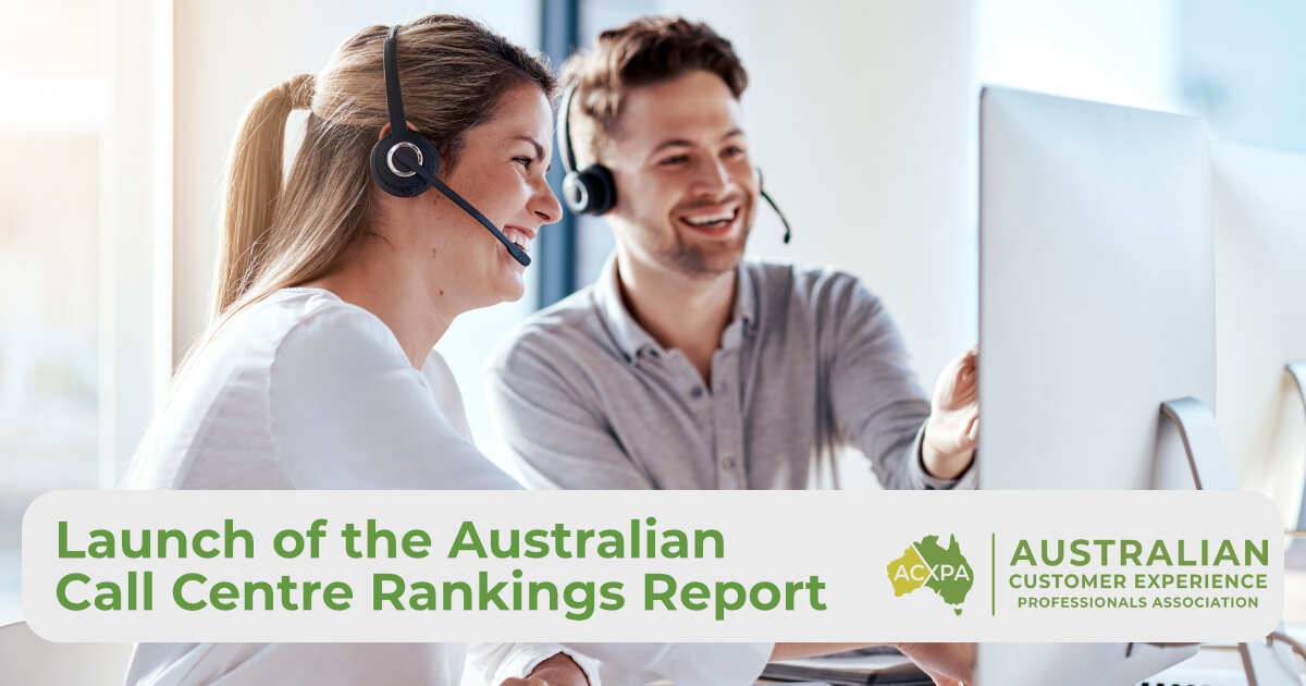 Launch of the Australian Call Centre Rankings Report