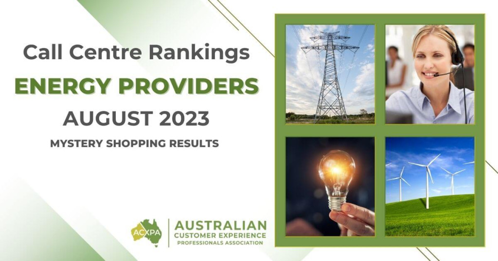 View the Australian Energy Providers August 2023 Call Centre Rankings with average wait times, quality, answer percentage and lots more!