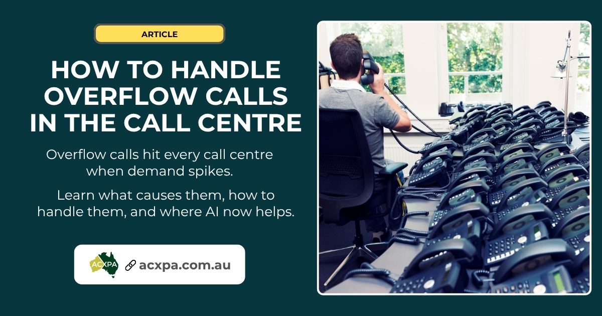How to Manage Call Centre Overflow Calls