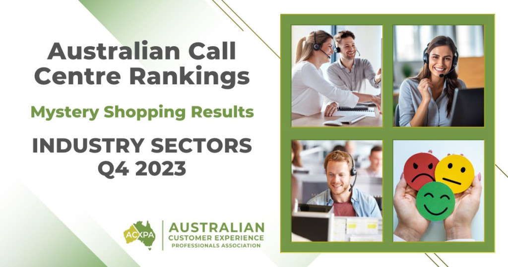 Australian Call Centre Industry Rankings Q4 2023