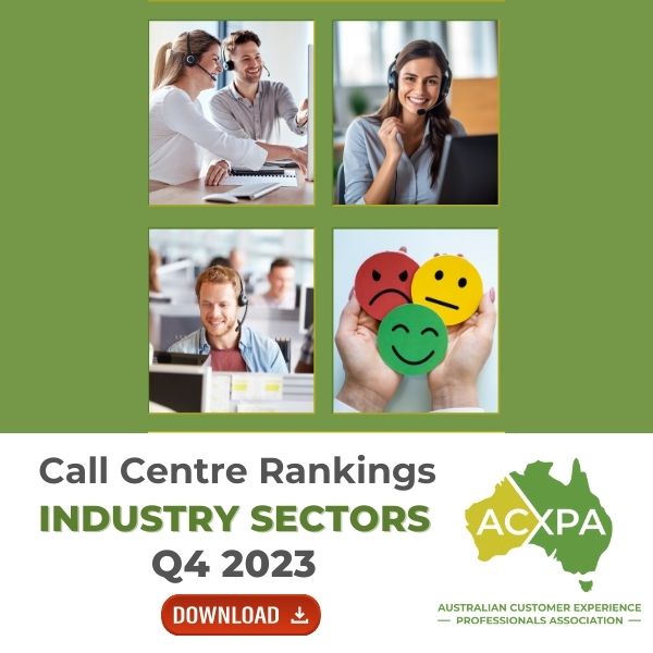 Industry Sectors Call Centre Rankings Q4 2023
