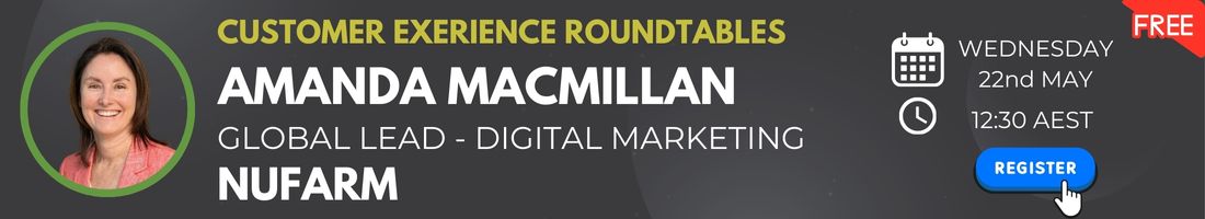 Upcoming CX Roundtable - Amanda MacMillan