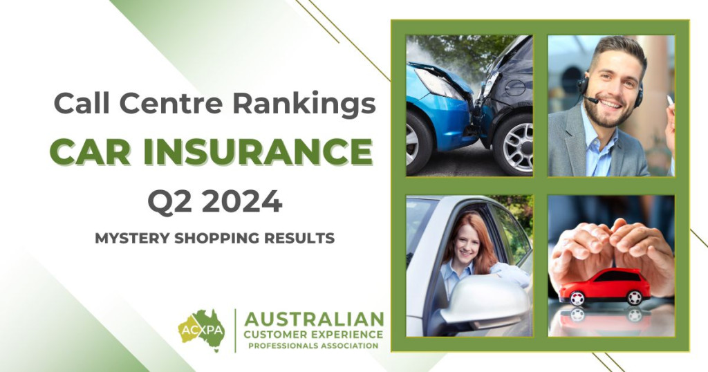 Car Insurance Q2 2024 Call Centre Rankings by ACXPA