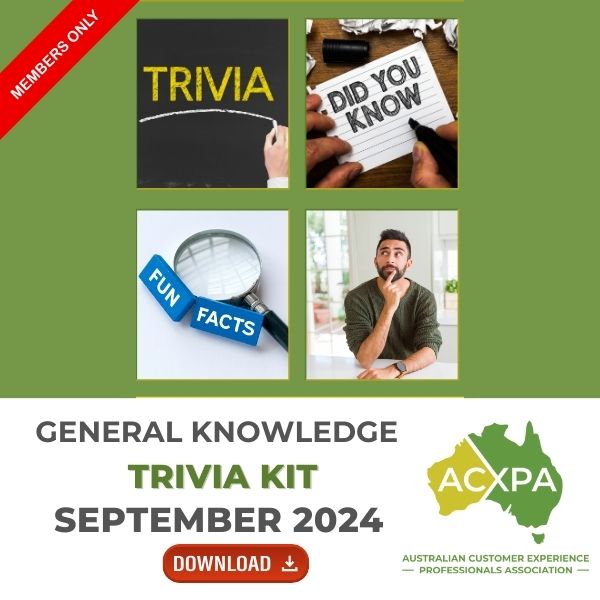 General Knowledge Trivia Kit September 2024