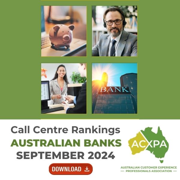 Banks Call Centre Rankings Monthly Download September 2024