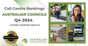 Australian Councils Call Centre Rankings Q4 2024 by ACXPA