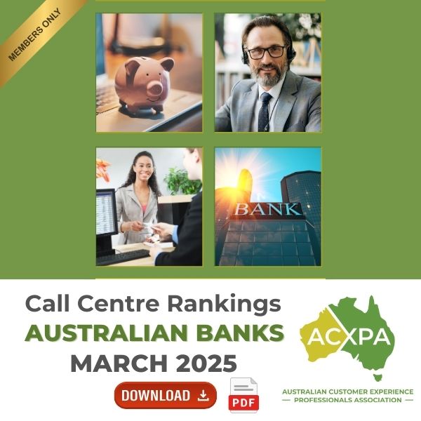 Banks Call Centre Rankings Monthly Download March 2025