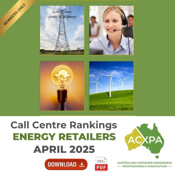 Energy Providers Call Centre Rankings Monthly Download April 2025