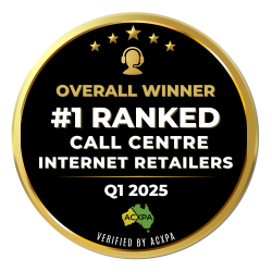 Q1 2025 #1 Call Centre Internet Retailers