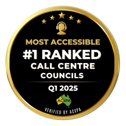 Q1 2025 #1 Most Accessible Call Centre - Australian Councils