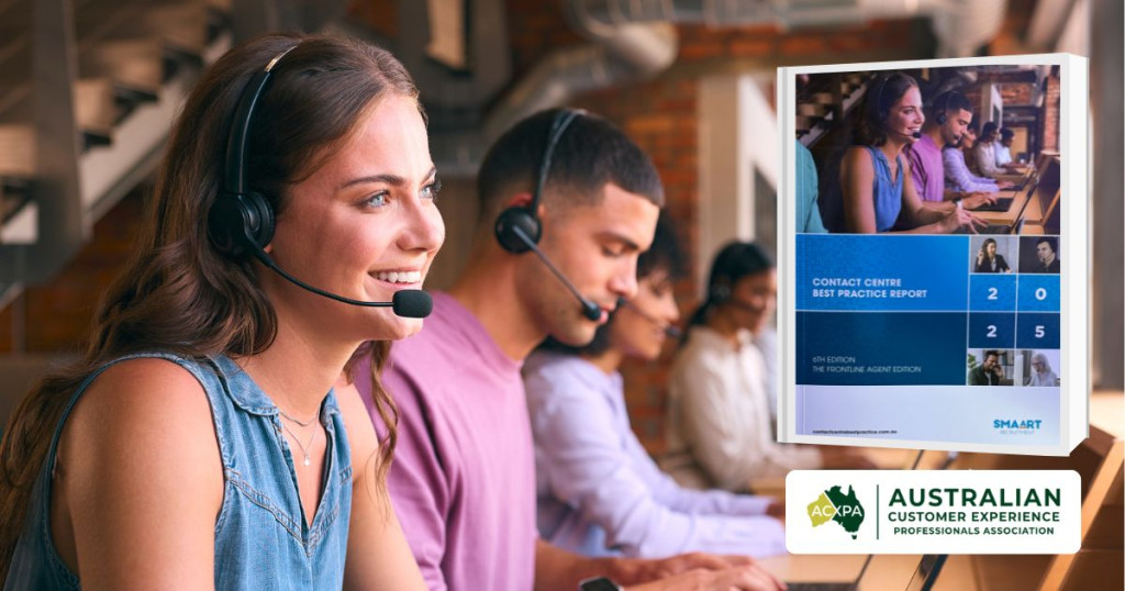 2025 Australian Contact Centre Industry Best Practice report cover