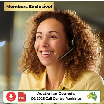 Australian Councils Q2 2025 Call Centre Rankings