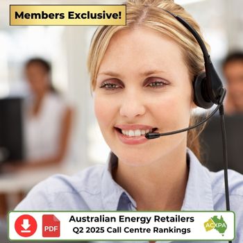 Australian Energy Retailers Q2 2025 Call Centre Rankings