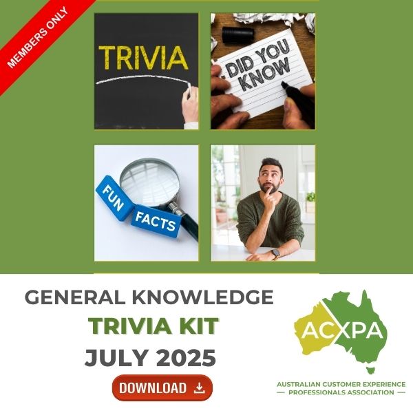 General Knowledge Trivia Kit July 2025