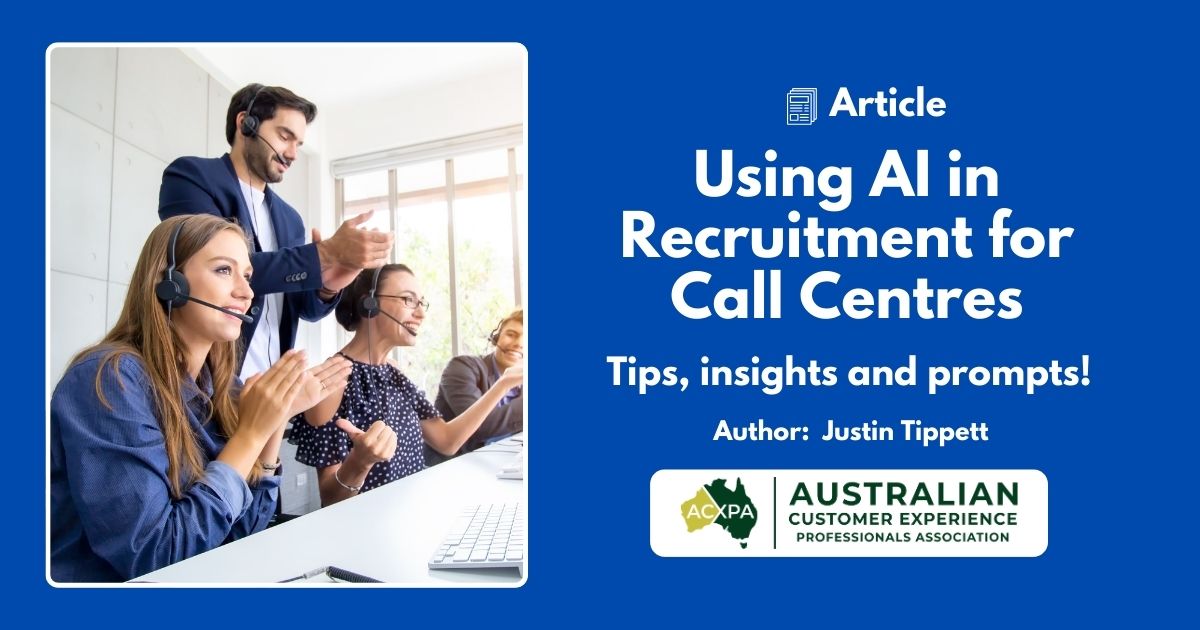 Using AI in Recruitment for Call Centres