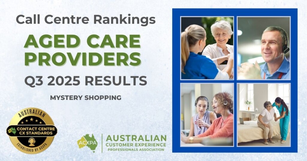 Coming Soon! The Q3 2025 Aged Care Providers Call Centre Rankings will reveal the top call centres in Australia including average wait times, quality of service, call answer percentage and more!
