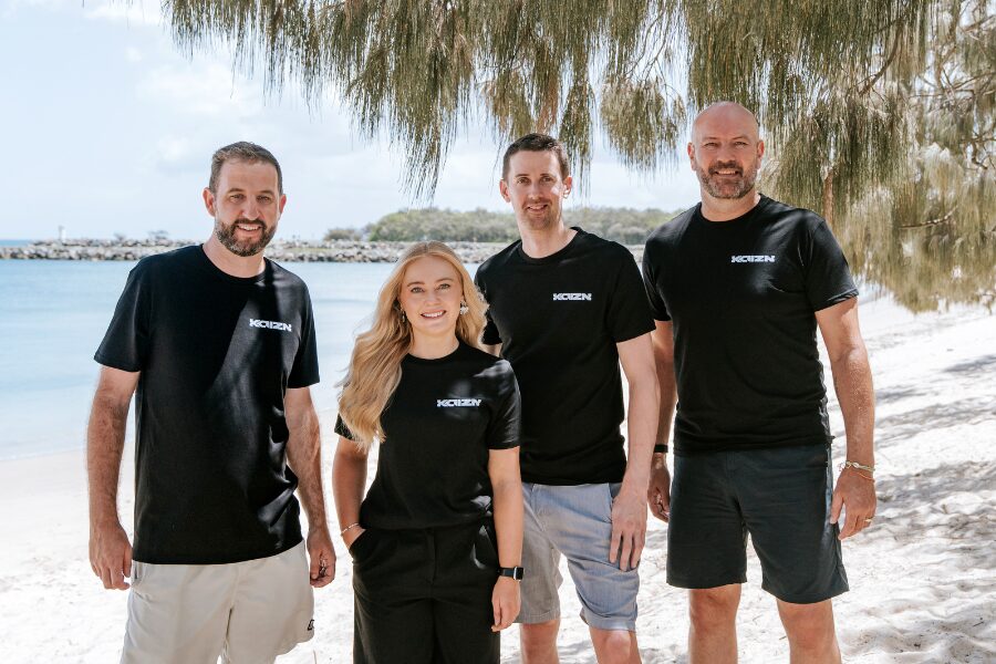 The Kaizn team following the MaxContact Australia rebrand