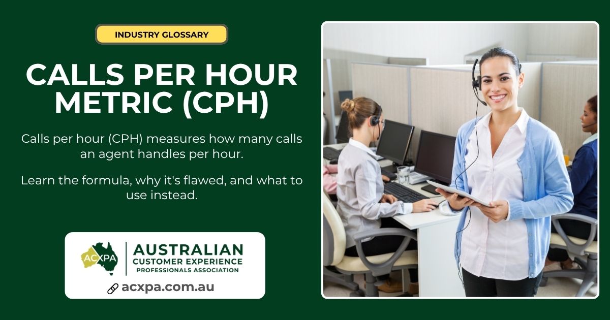 Calls Per Hour Metric Definition