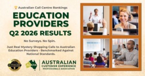 Education Sector Call Centre Rankings Australia Q2 2026 Results