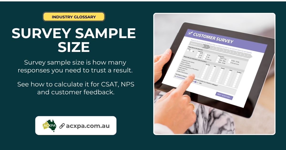 Survey Sample Size