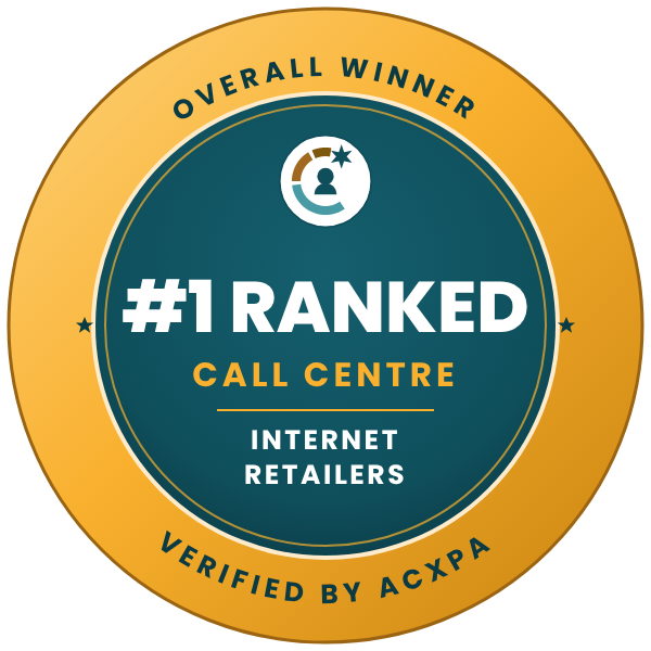 Overall Winner &mdash; #1 Ranked Call Centre, Australian Internet Providers
